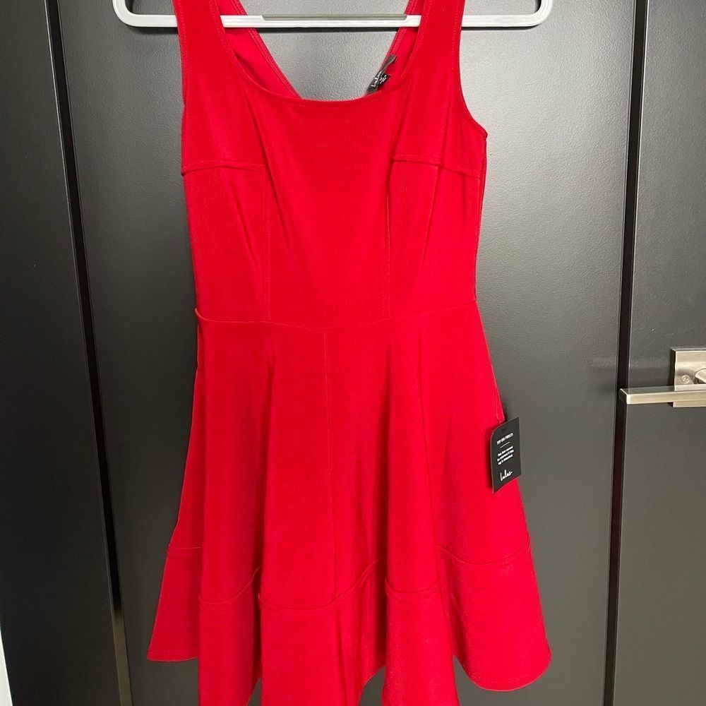 Red lulus dress